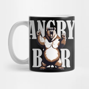 Brown bear is angry Mug